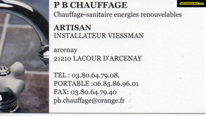 PB  CHAUFFAGE