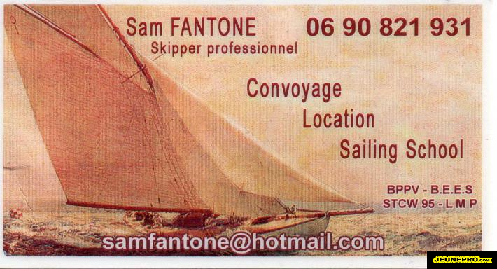Sam FANTONE  Skipper