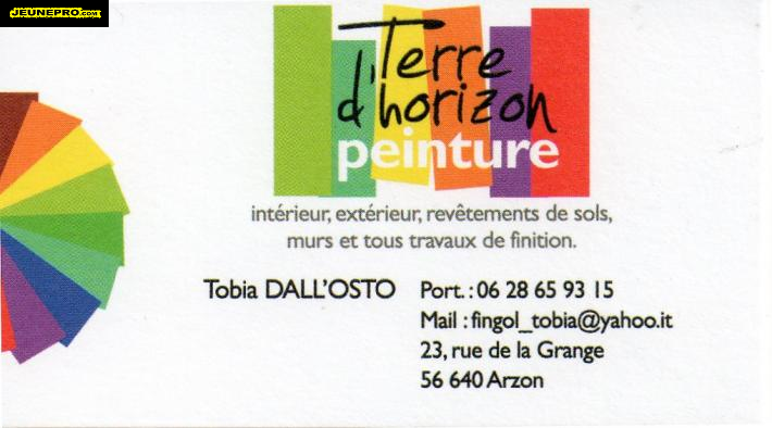 Terre d'Horizon peinture