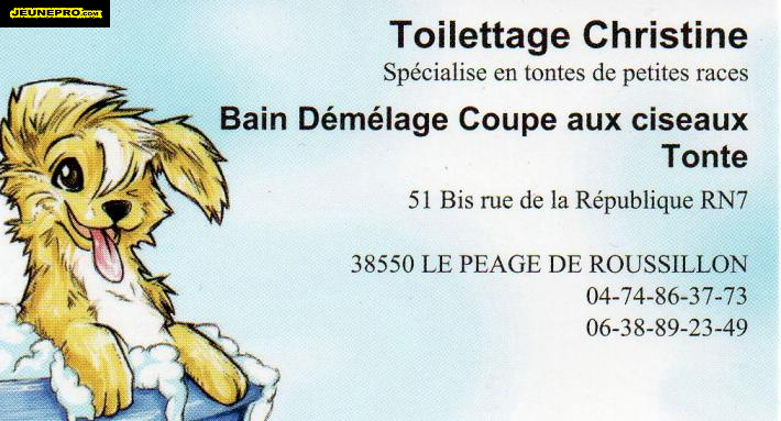 Toilettage Christine