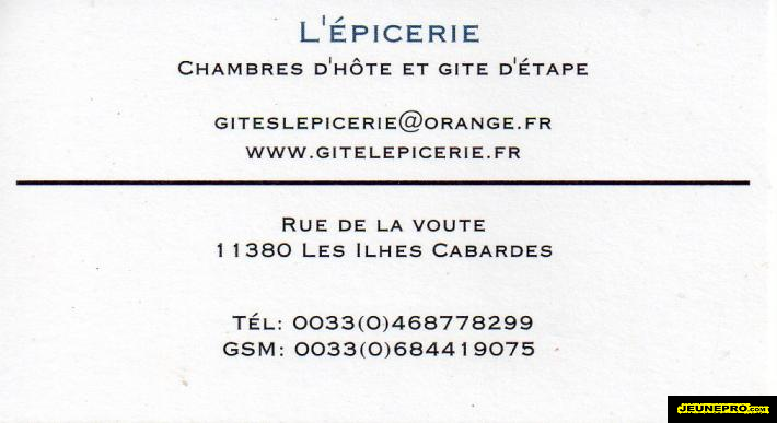 L'EPICERIE