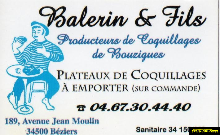 Producteur de coquillages   à BOUZIGUES