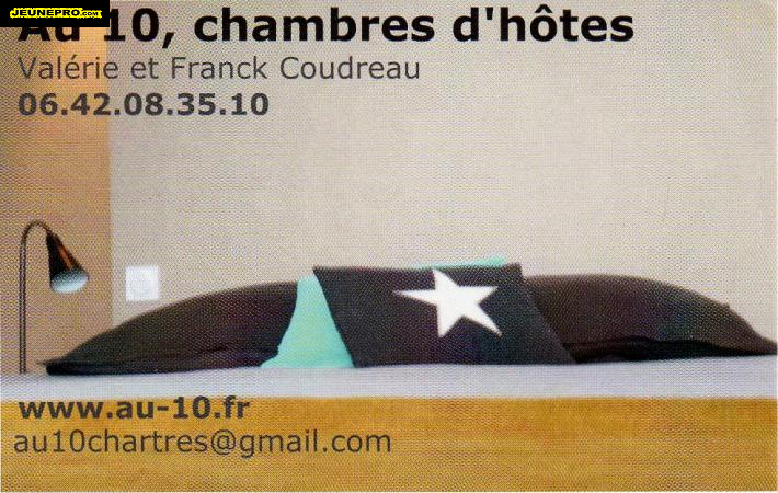 AU  10  chambres d'hôtes