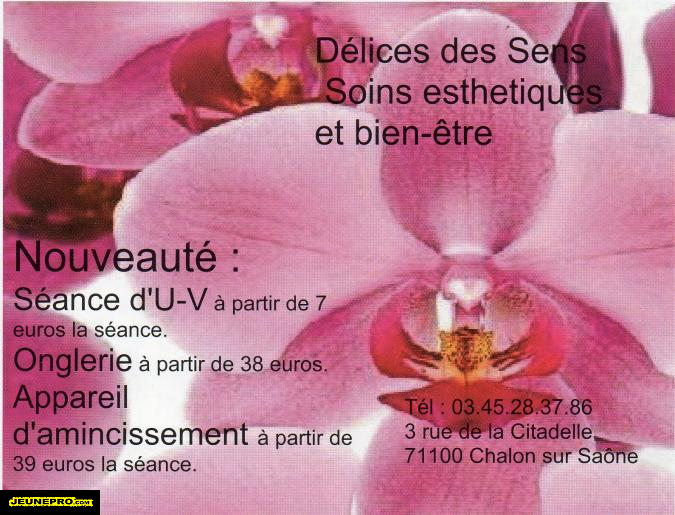 'Délices des Sens'  Soins Esthétiques et bien être