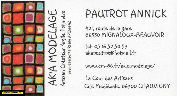 AK'A MODELAGE  Artisan Créateur 