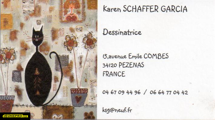 Karen SCHAFFER GARCIA  Dessinatrice