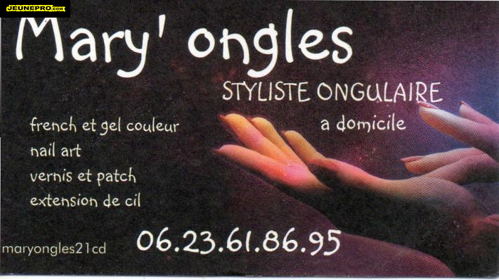 Mary'Ongles  styliste ongulaire