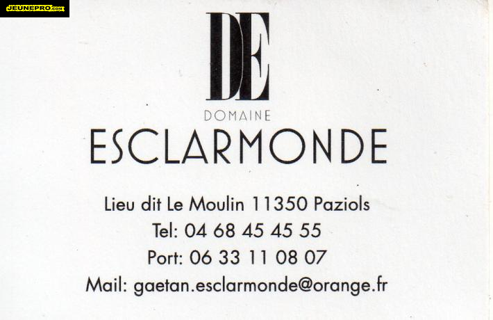 Domaine ESCLARMONDE