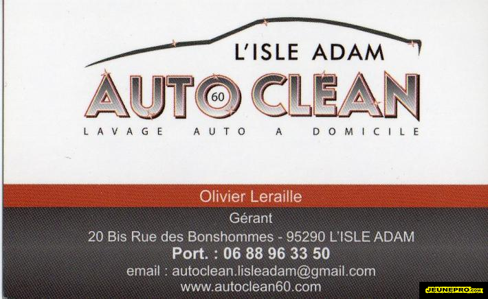 Auto Clean  lavage auto à domicile