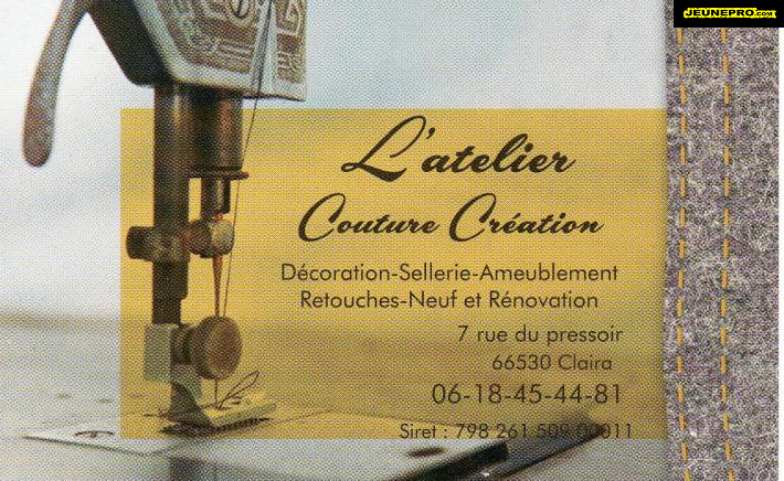 L' ATELIER  Couture Création