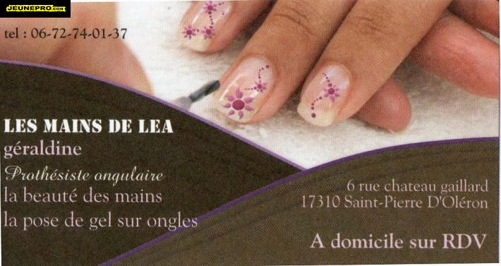 LES MAINS DE LEA  à Oleron