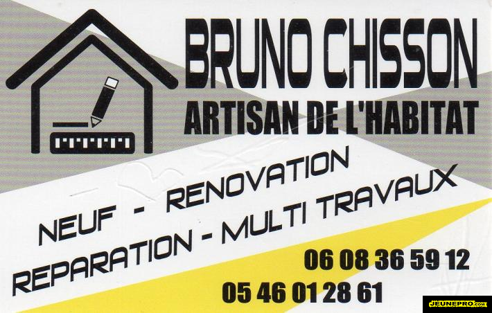 Bruno CHISSON  Artisan de l'Habitat
