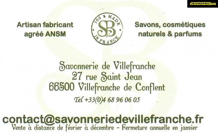 Savonnerie de villefranche