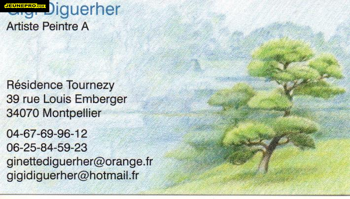 GIGI Diguerher Artiste peintre