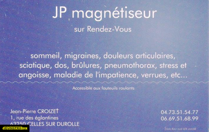 J P Magnétiseur