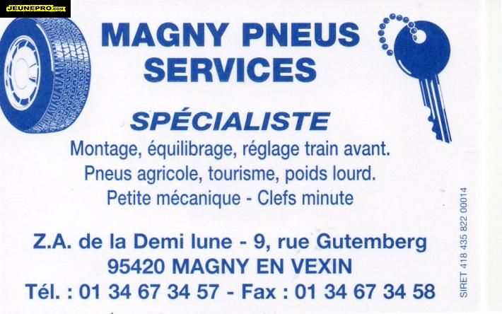 Magny Pneus Services