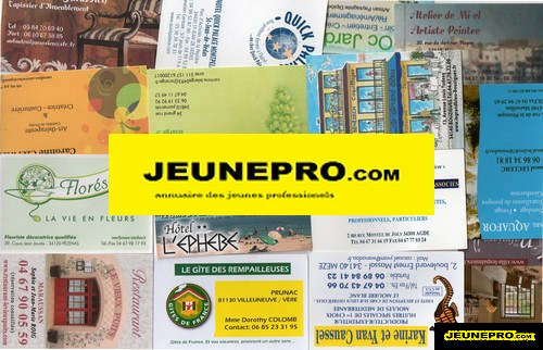VOTRE ENTREPRISE SUR JEUNEPRO.COM