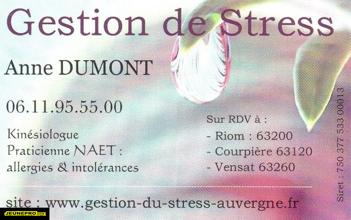 Gestion de Stress