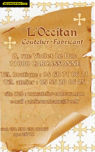 Coutelier fabricant  L'OCCITAN