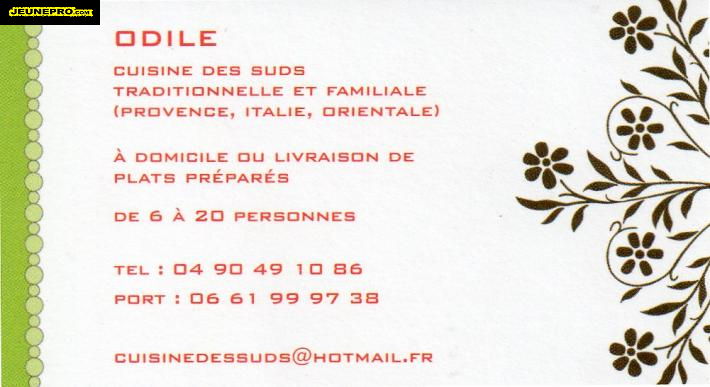 ODILE Cuisine traditionnelle et familliale du Sud